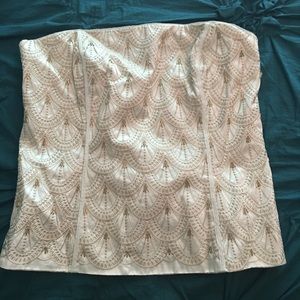 White House & Black Market bustier